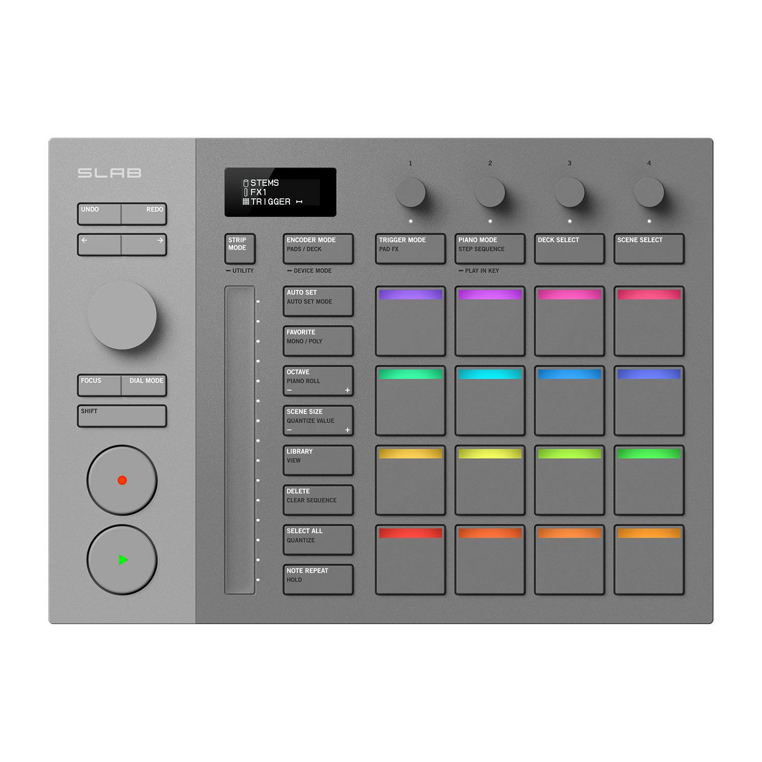 Midi Controller Pad - Controlador de Amostragem Pioneer AlphaTheta SLAB