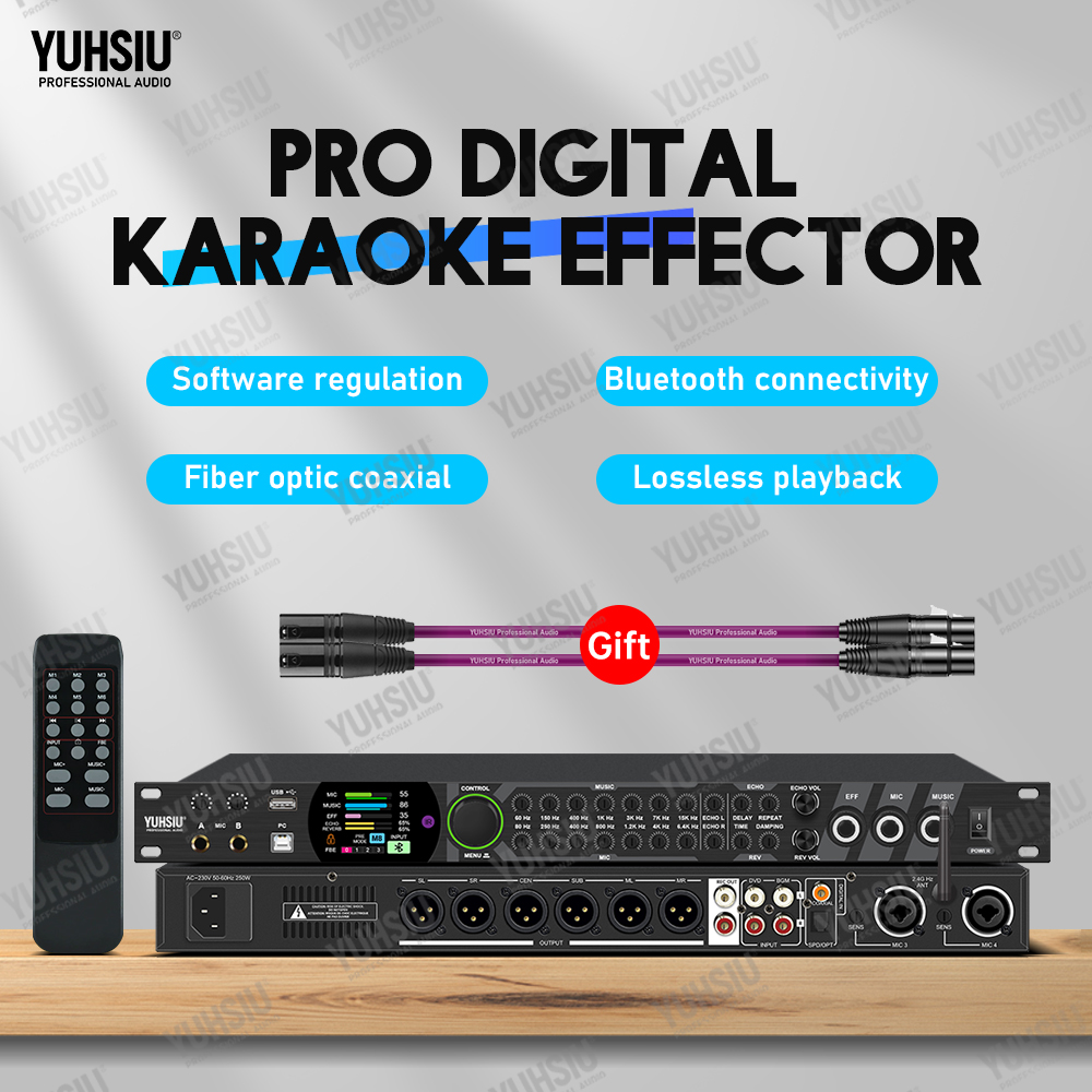 Audio Music Dj - Processador de Efeitos Digitais para Karaokê