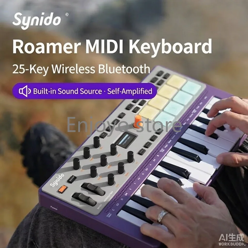 Synido TempoKEY W25: teclado c - Midi Controller Pad avaliação e preço