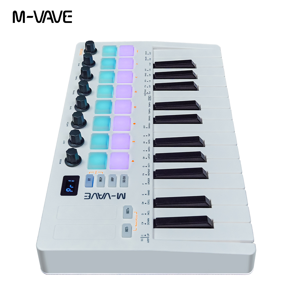 Controlador de Teclado MIDI Bl - Midi Controller Pad avaliação e preço