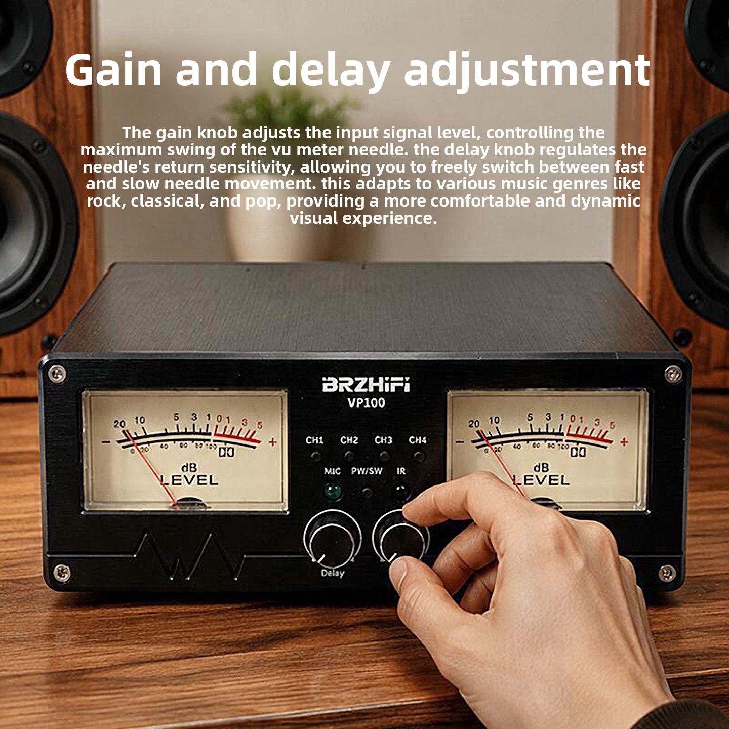 BRZHIFI 2027 novo medidor de n - Audio Without Music avaliação e preço