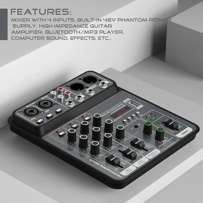 Consola de mistura de áudio pr - Audio Music Dj avaliação e preço