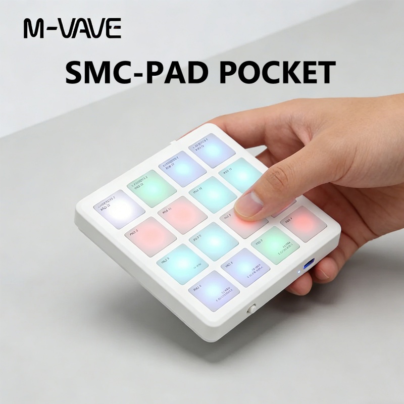 M-Vave Smc-Pad: Controlador MI - Midi Controller Pad avaliação e preço